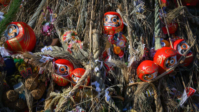 どんど焼き当日
